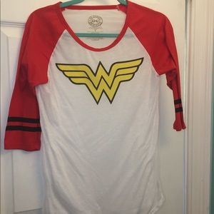 Wonder Woman Baseball tee